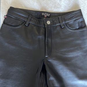 Black leather Ralph Lauren Polo Jeans size 4